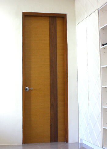 Semi-solid Engineered Veneer Door